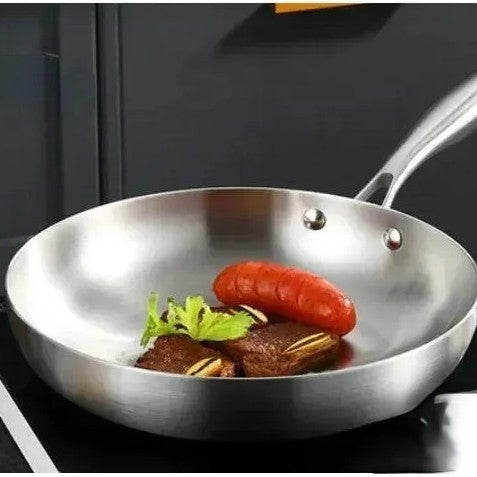 Poêle en inox - Wok 5 Plis™  Lot de 3