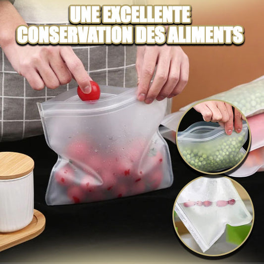 Sac Hermétique Alimentaire en Silicone™