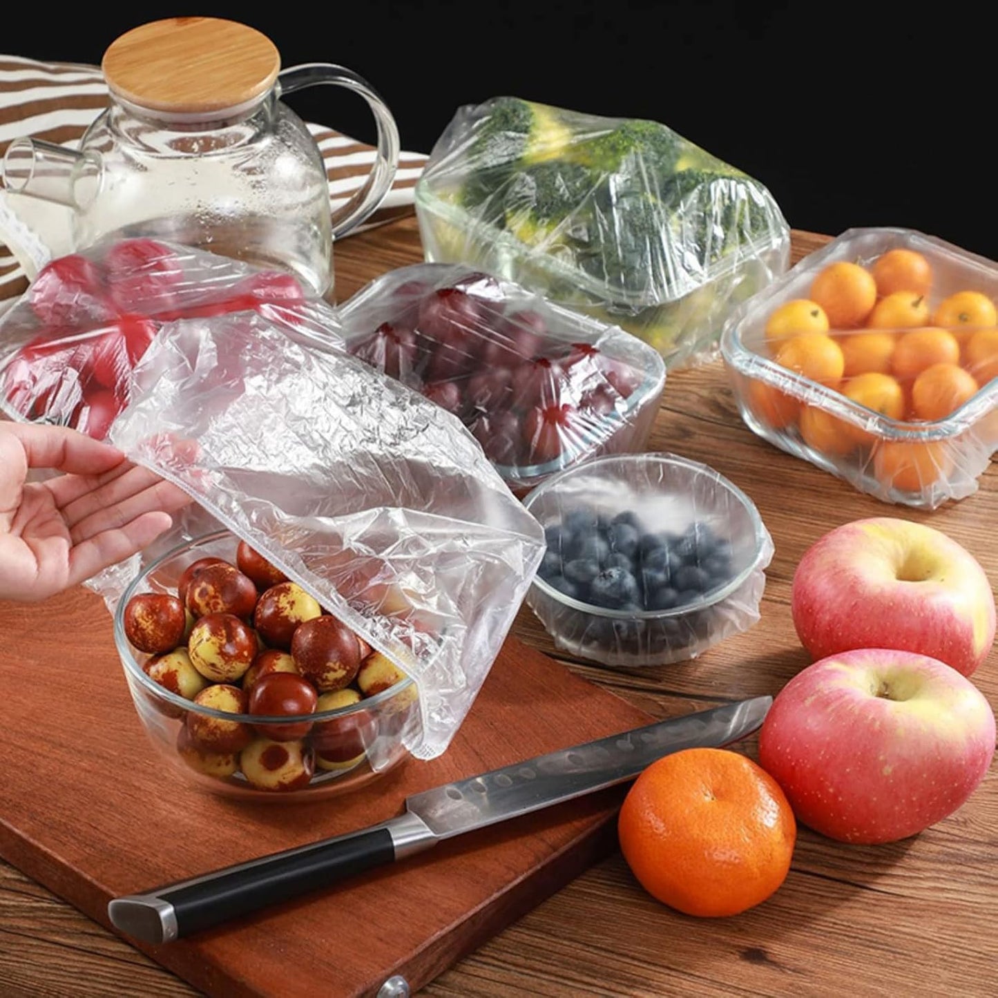 Couvercle Alimentaire Transparent Réutilisable™