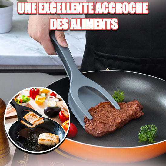 Pince de Cuisine en Silicone 2en 1™